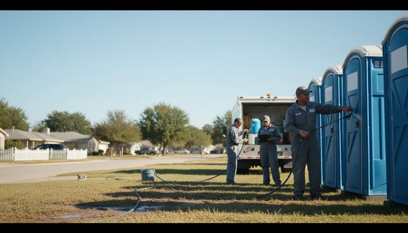 Long-Term Portable Toilet Rental in Stout, OH near me